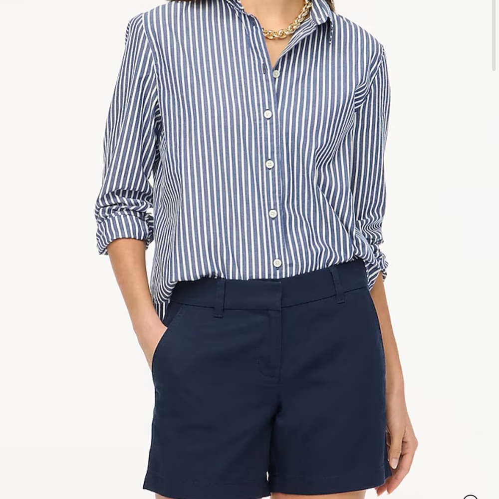 💙J.CREW CLASSIC 5” CHINO SHORT - Picture 1 of 7